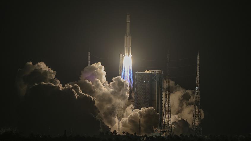 天舟九号货运飞船成功发射